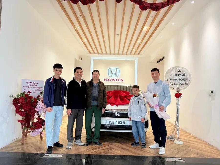 Lễ bàn giao xe Honda tại Hải Phòng 13