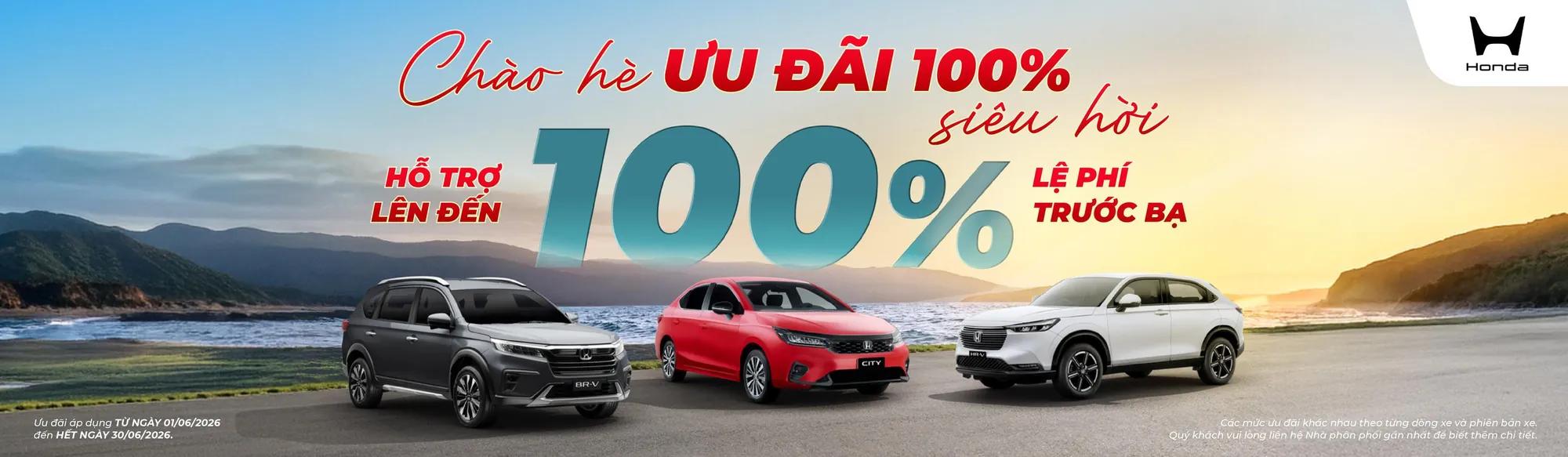 Chương trình ưu đãi Honda